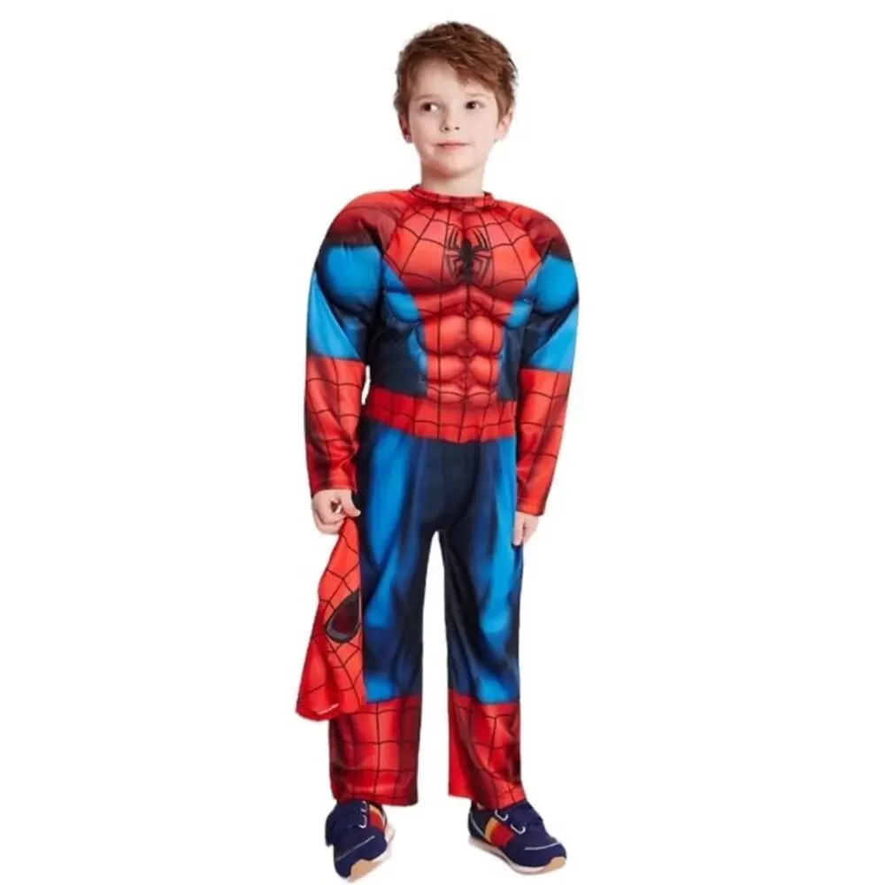 Marvel Imagine Spider-Man Costume Size Medium Youth Full Body suit no mask or… - Picture 2 of 11